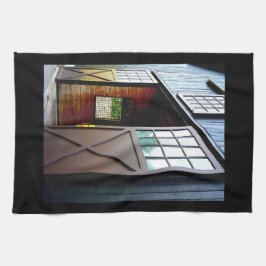 Barn-dörrperspektiv Kökshandduk