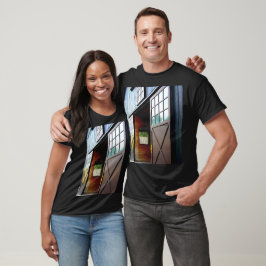 Barn-dörrperspektiv T Shirt