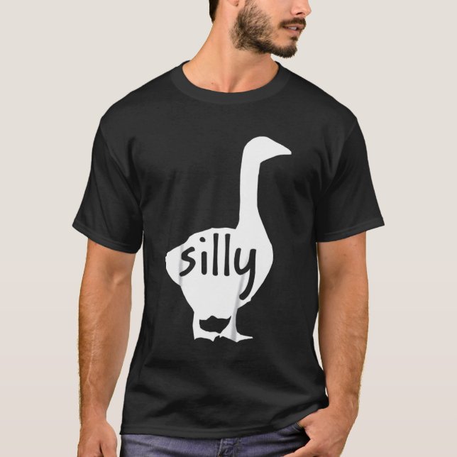 Barn Dumma Gås Barn T Shirt (Framsida)