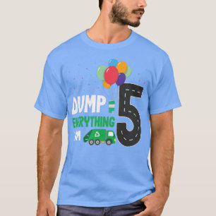 Barn dumpar allt Im 5 - 5:e födelsedagen Sopor T Shirt
