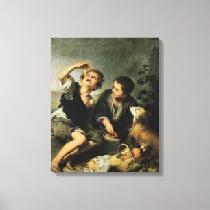 Barn Eating a Paj, 1670-75 Canvastryck
