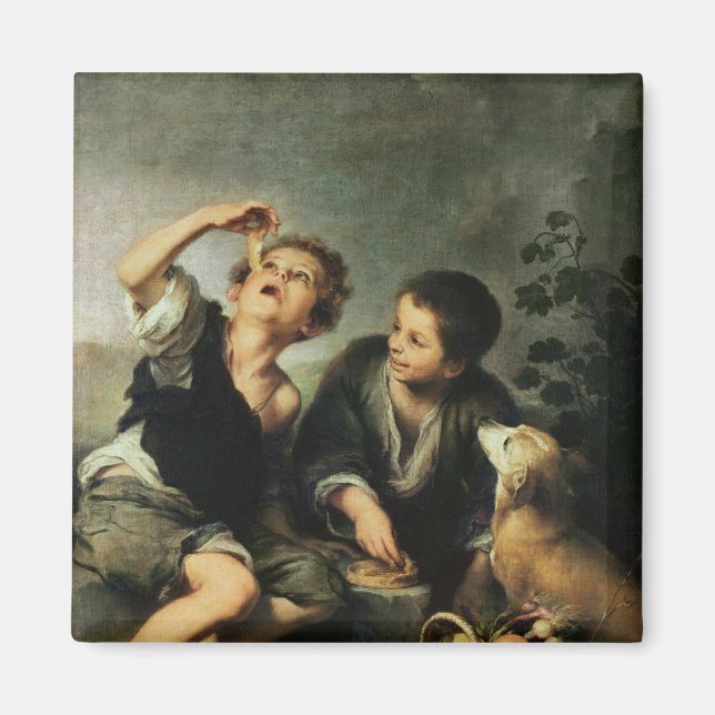 Barn Eating a Paj, 1670-75 Magnet (Framsidan)