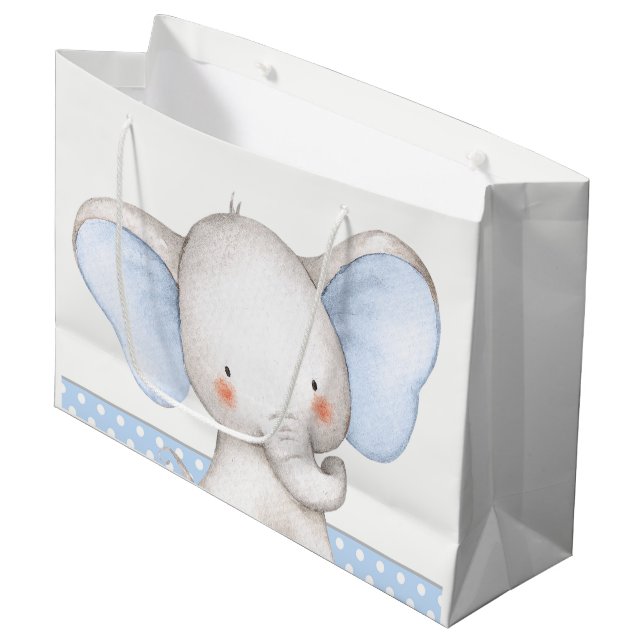 Barn elefant baby shower (Framsidan Vinklad)