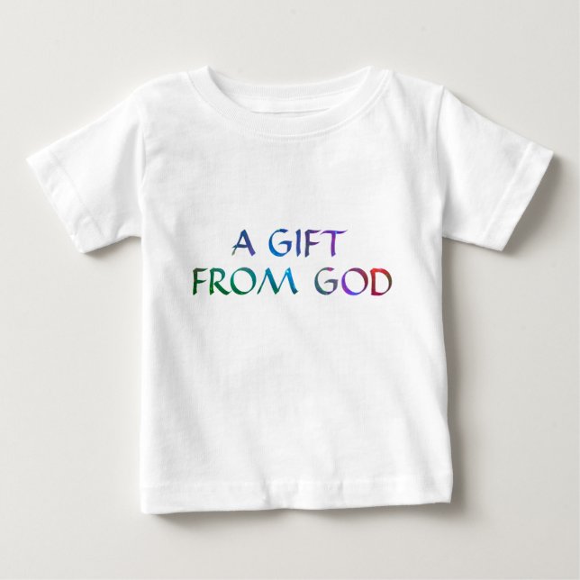 Barn en gåva från Gud Shirt Tee Shirt (Framsida)