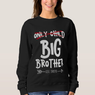 Barn Enda Barn Storebror Kommer Att Bli Storebror T Shirt