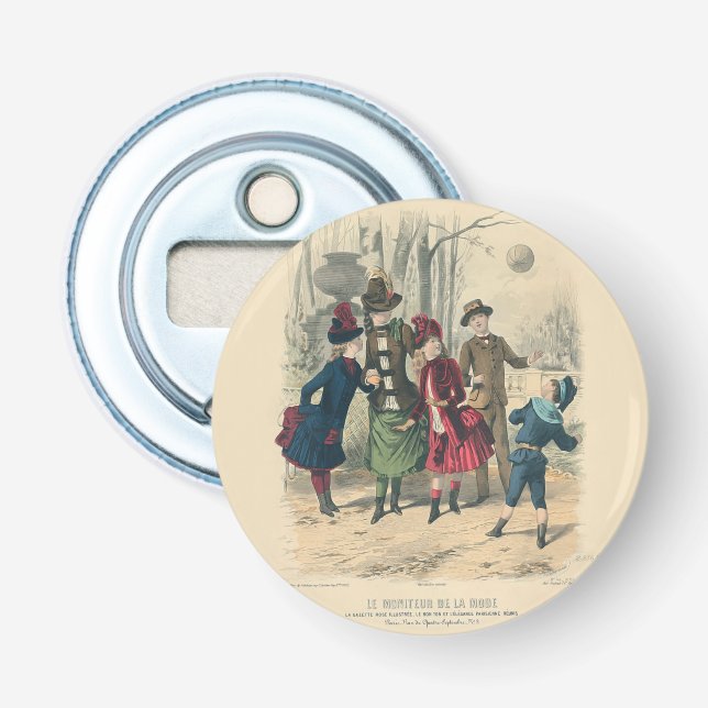 Barn Family Antique Victorian Chilld Flasköppnare (Framsidan)