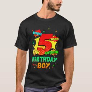 Barn Fantastisk sedan 2017 Tecknad Stil 5 år gamma T Shirt