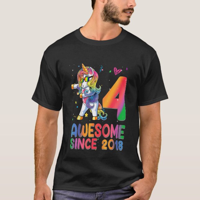Barn Fantastisk sedan 2018, som fallit efter Unico T Shirt (Framsida)