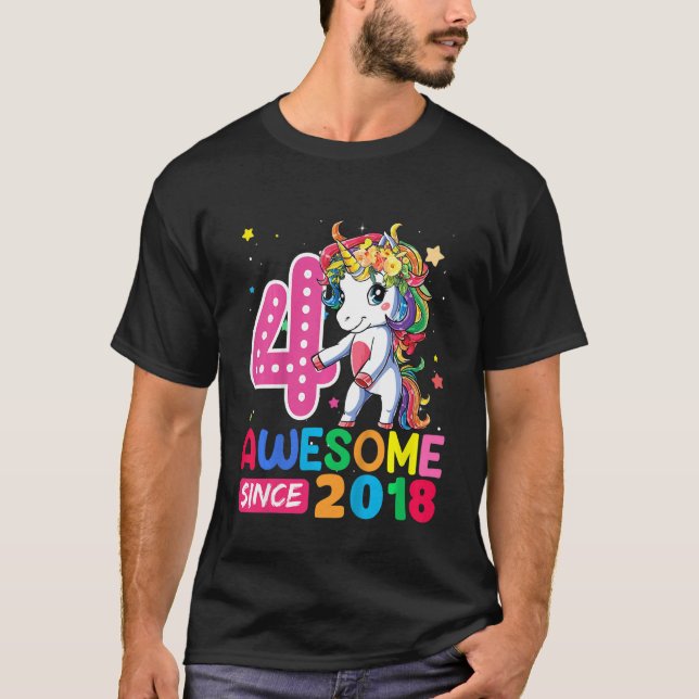 Barn Fantastisk sedan 2018, som fallit efter Unico T Shirt (Framsida)