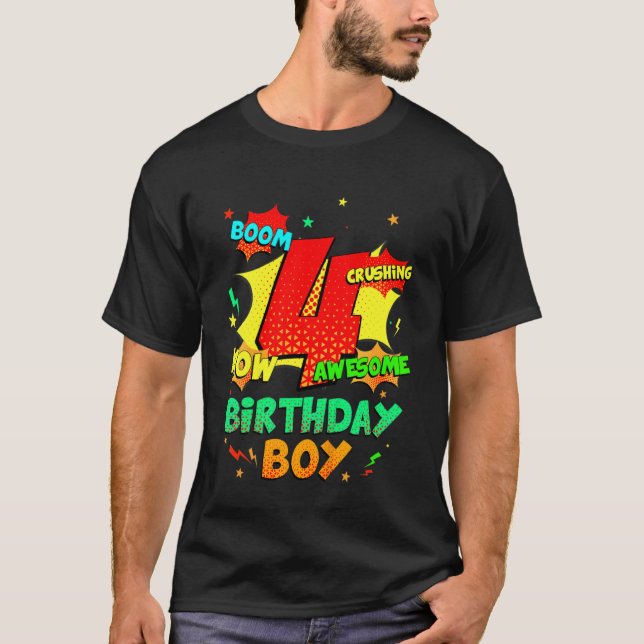 Barn Fantastisk sedan 2018 Tecknad Stil 4 år gamma T Shirt (Framsida)