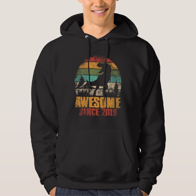 Barn Fantastisk sedan 2019 Hoodie (Framsida)
