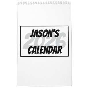 Barn - Färg din egen tomma kalender