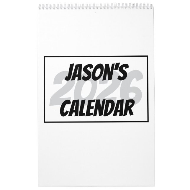 Barn - Färg din egen tomma kalender (Omslag)