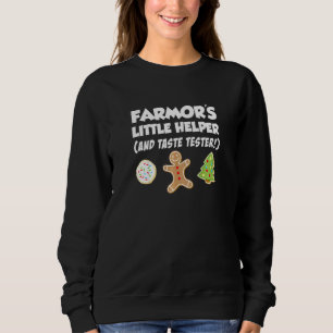 Barn Farmors lilla hjälpreda julbakelse T Shirt