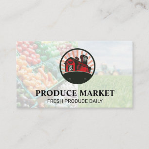 Barn   Färska produkter, Affärskort Visitkort