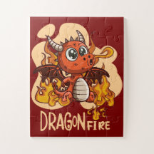 Barn Fire Dragon Puzzle