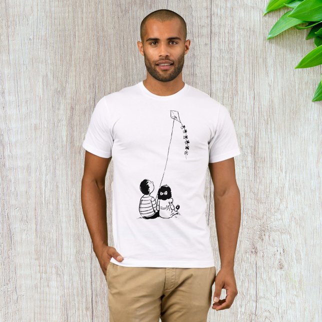 Barn Flyger Drak Silhuett T Shirt (Skapare uppladdad)