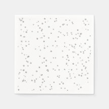 Barn födelsedag Silver Glitter Papper
