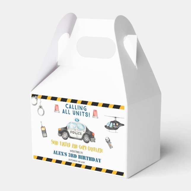 Barn-Födelsedagsfest - favoritruta Presentaskar (Framsidan Sidan)