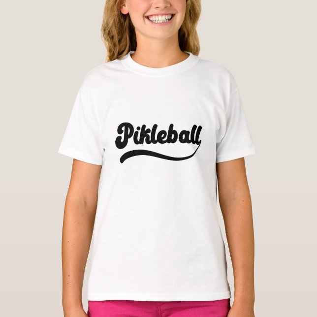 barn för coola-pickleball t shirt (Framsida)
