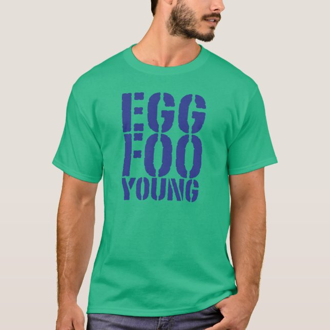 Barn för CRAZYFISH-äggfoo Tee Shirt (Framsida)