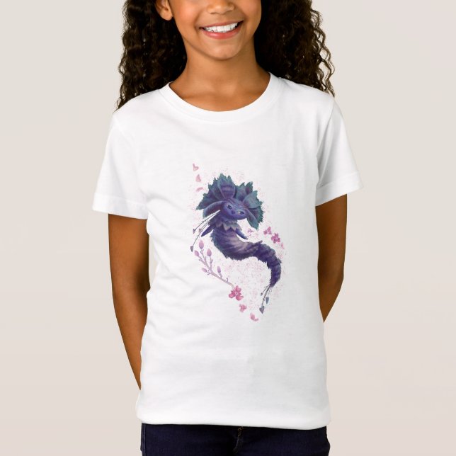 Barn för Forest Vår-tecken T Shirt (Framsida)