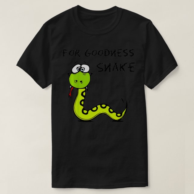 Barn för Godhet snake Kids Funny Reptile Boys G T Shirt (Design framsida)