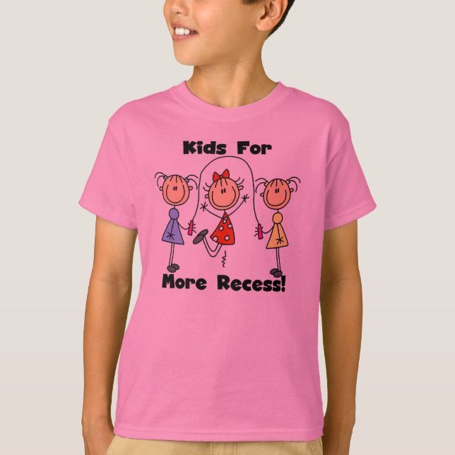Barn för mer fritid tee shirt (Framsida)
