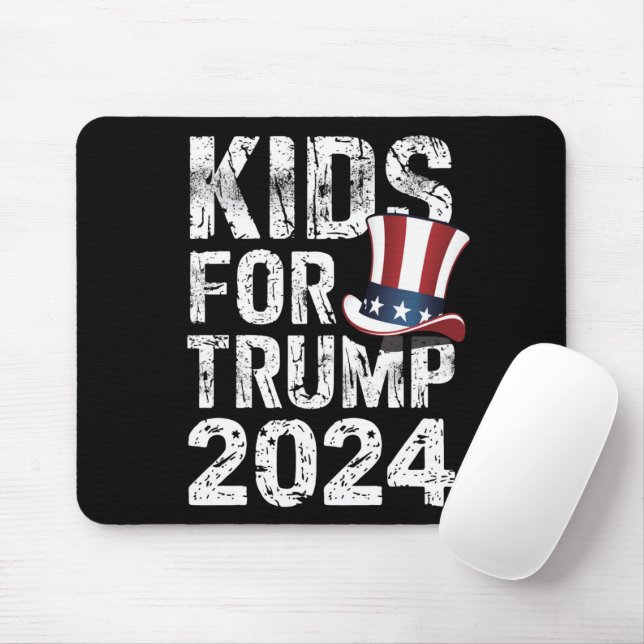 Barn för Trump USA-valet 2024 Musmatta (Med mus)
