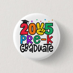 Barn före K Grad 2025 Preschool Prek Studenten Knapp