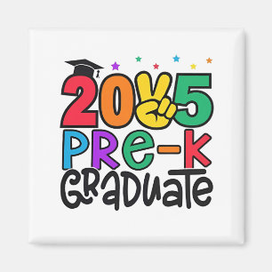Barn före K Grad 2025 Preschool Prek Studenten Magnet