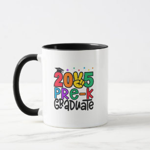 Barn före K Grad 2025 Preschool Prek Studenten Mugg