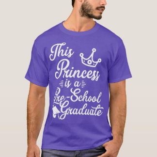 Barn före School Studenten Gift för flickor T Shirt