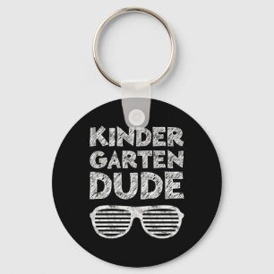 Barn Förskola Kille Ck Till Skolan Nyckelring
