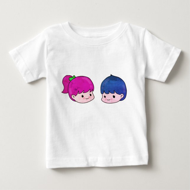 Barn, förskola, småbarn t shirt (Framsida)