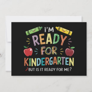 Barn första dagen i Kindergarten-Roligten tillbaka Meddelande