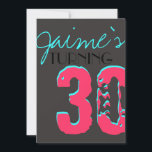 Barn från Bright roligt Surprise Födelsedagsfest i Inbjudningar<br><div class="desc">Denna inbjudan är perfekt för en party i 30års födelsedag eller en party för barn.</div>