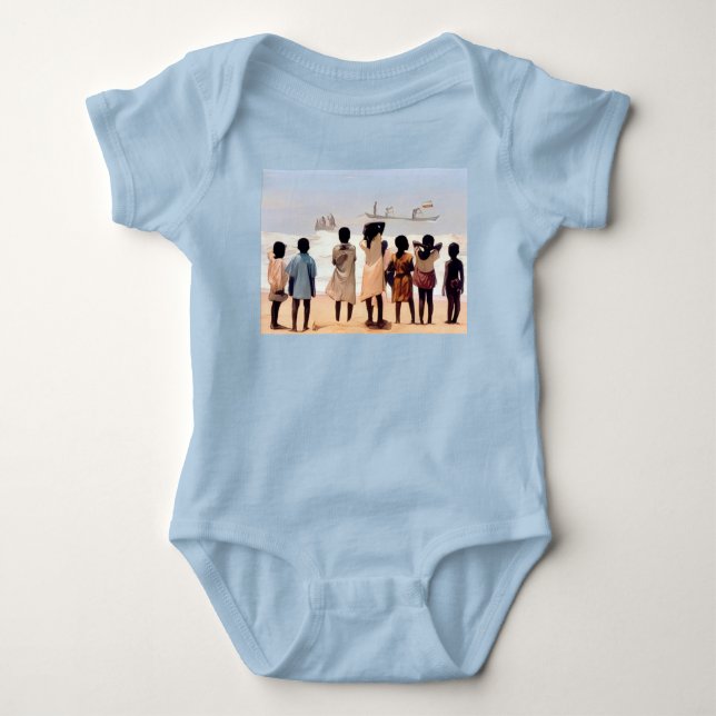 Barn från Ghana - Konstnär - Shelia Turner T Shirt (Framsida)