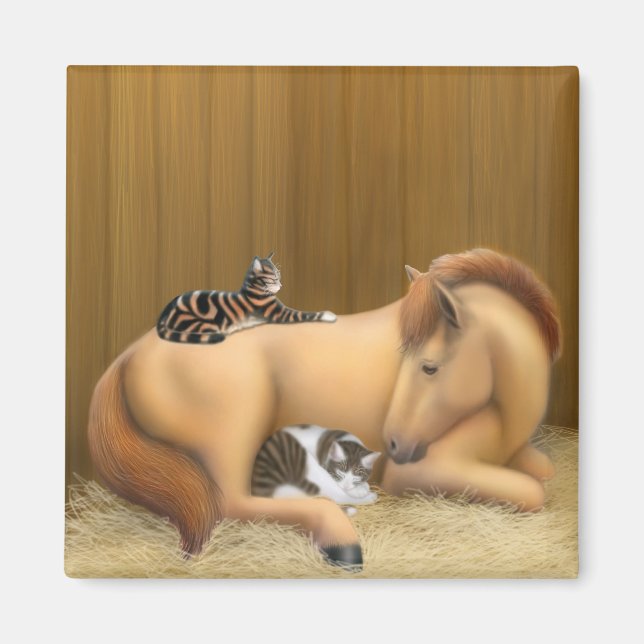 Barn Friends Magnet (Framsidan)