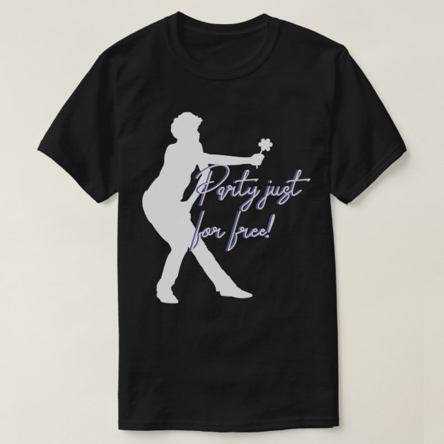 Barn Gambino Party endast för gratis T Shirt (Design framsida)