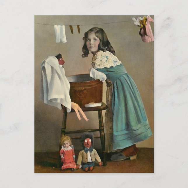 BARN GE ÄR SÅ ARBETSLÖSA. VYKORT (Framsida)