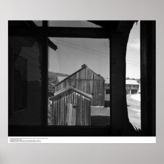 Barn genom Skärm i Gamla Cookhouse 1962 Poster