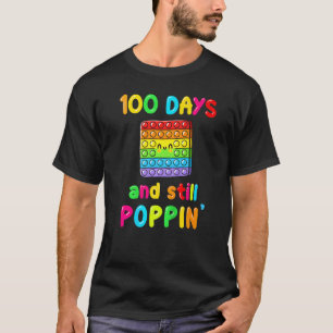Barn Glada 100 Dagar På Skolan Och Fortfarande Pop T Shirt
