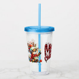 Barn God Jul Renar Take Away Mugg