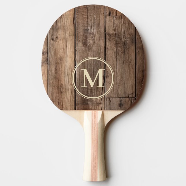 Barn Golvbrädor Monogram Pingisracket (Baksidan)