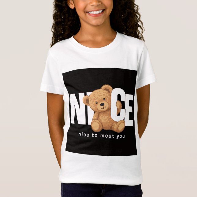 Barn Grafisk T-Shirt  (Framsida)