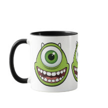 Barn Grön Enhörning Monster Söt Rolig Mugg