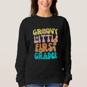 Barn Groovy lilla första klassingen åter till skol T Shirt