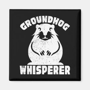 Barn Groundhog Day Pojke Flicka Söt Marmota Woodch Magnet