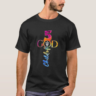 Barn GUD 5 ÅR JESUS 5-ÅRS FÖDELSEDAG Premium T Shirt